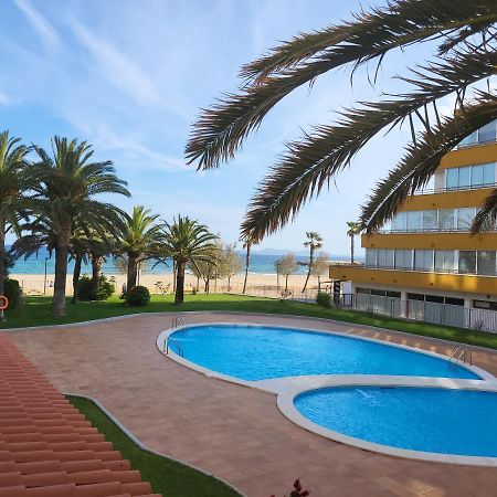 Superbe Apartement En Residence Avec Piscine Roses Luaran gambar